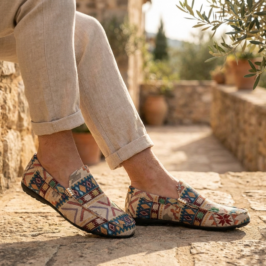Mocasines Salvatore en color beige