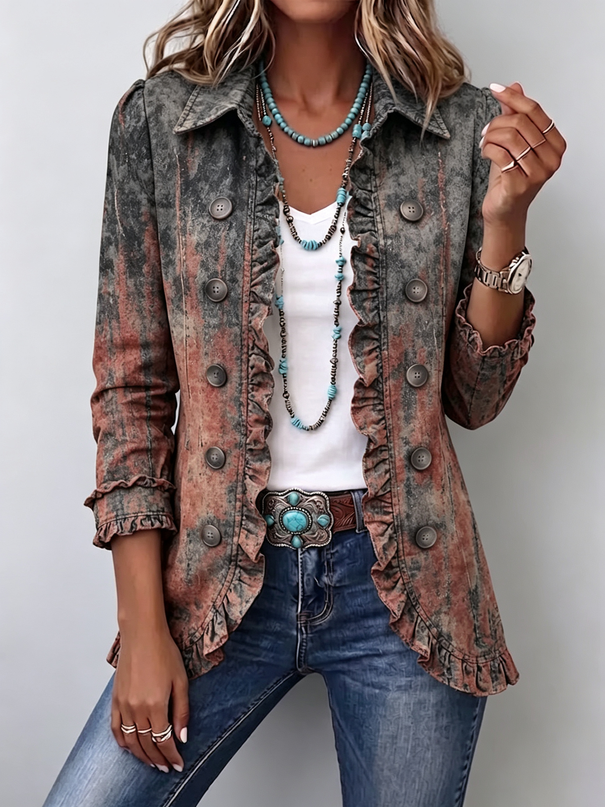 Chaqueta Flavia, vista frontal