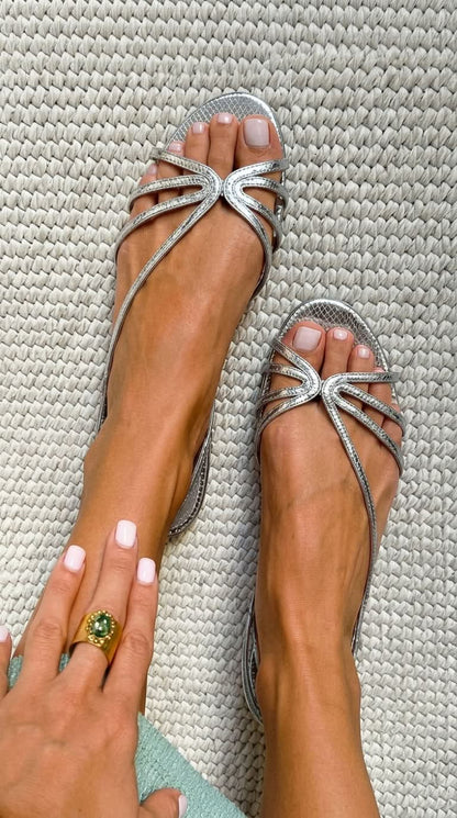 Sandalias Ginevra Doradas | Elegancia Estival