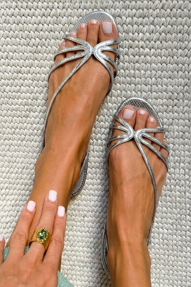 Sandalias Ginevra Doradas | Elegancia Estival