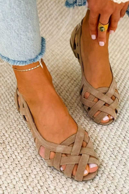 Sandalias Caterina Trenzadas | Colores Vivos de Verano