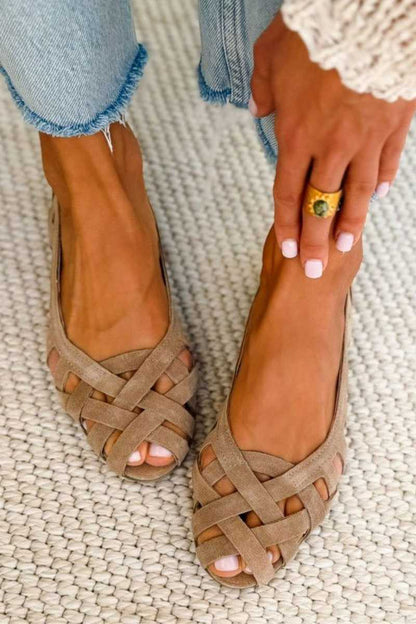 Sandalias Caterina Trenzadas | Colores Vivos de Verano