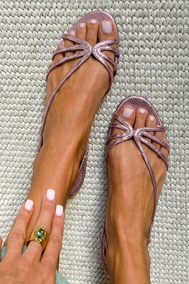 Sandalias Ginevra Doradas | Elegancia Estival