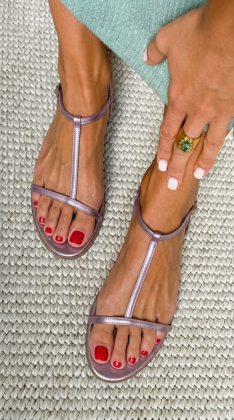 Sandalias Rosalba | Dorado Primaveral