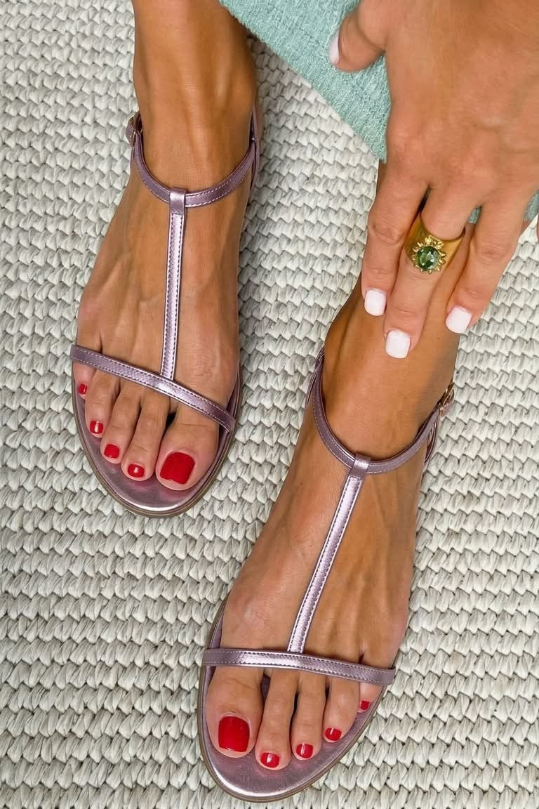 Sandalias Rosalba | Dorado Primaveral