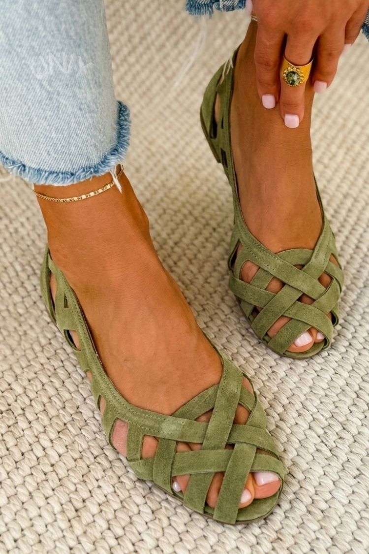 Sandalias Caterina Trenzadas | Colores Vivos de Verano