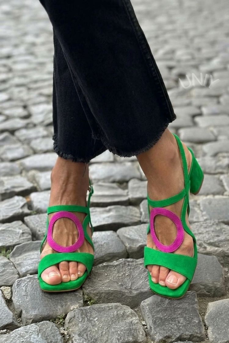 Sandalias Valentina Estate | Color Vibrante para el Verano