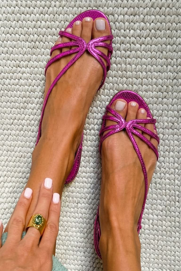 Sandalias Ginevra Doradas | Elegancia Estival