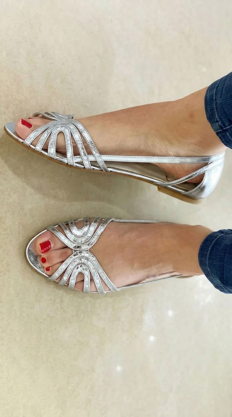 Sandalias Eleonora | Dorado Luminoso de Verano