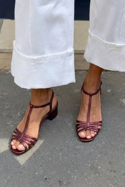 Sandalias Allegra | Dorado y Elegancia Diaria