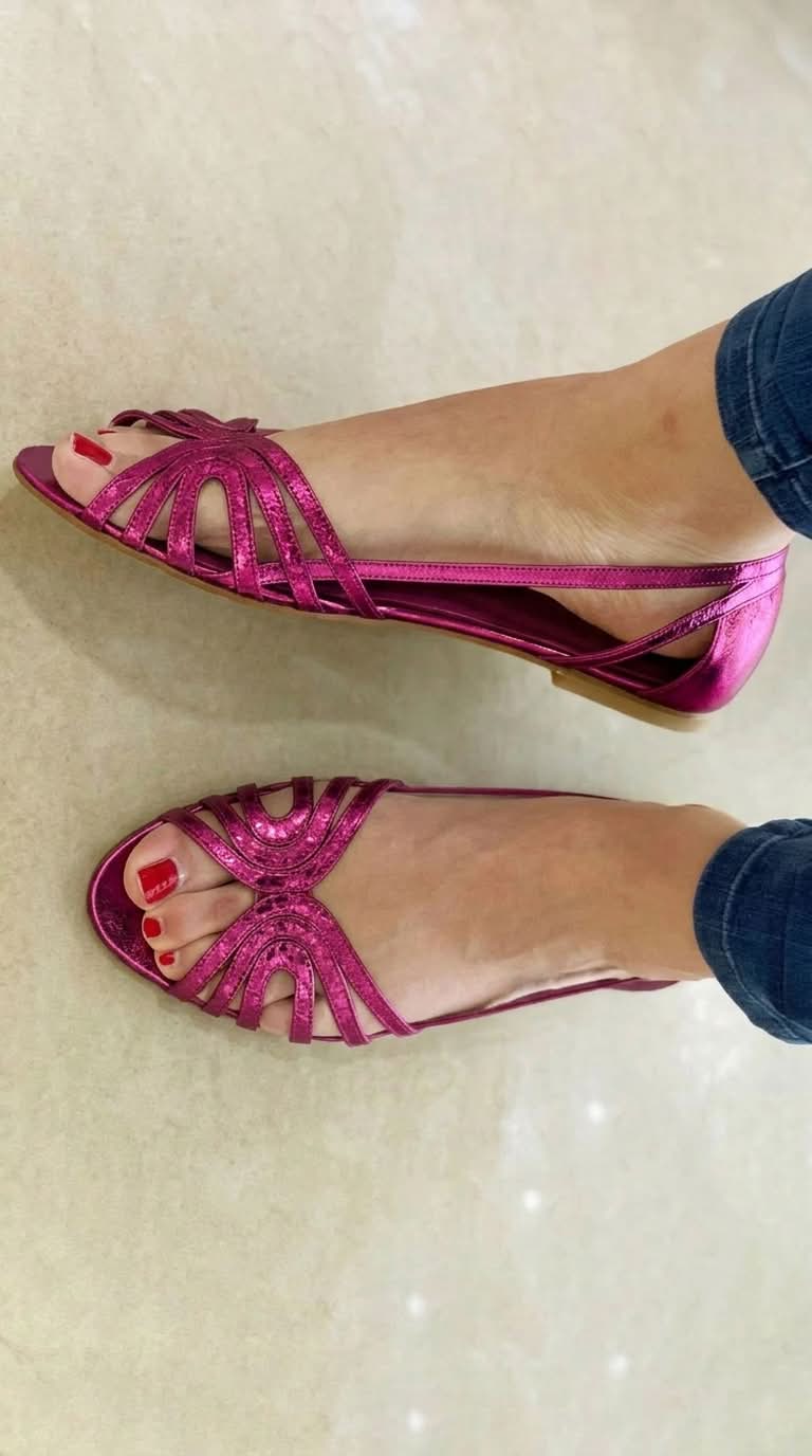 Sandalias Eleonora | Dorado Luminoso de Verano