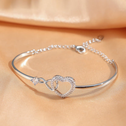 Pulsera Valeria en color plata