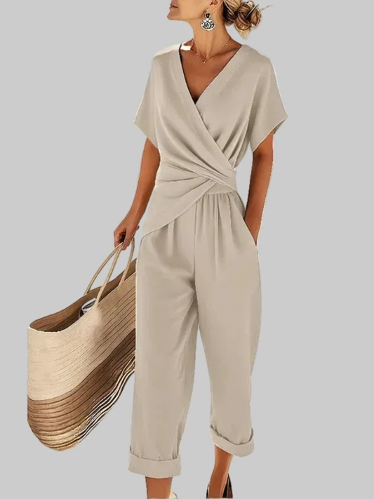 Sienna | Conjunto elegante de dos piezas de verano