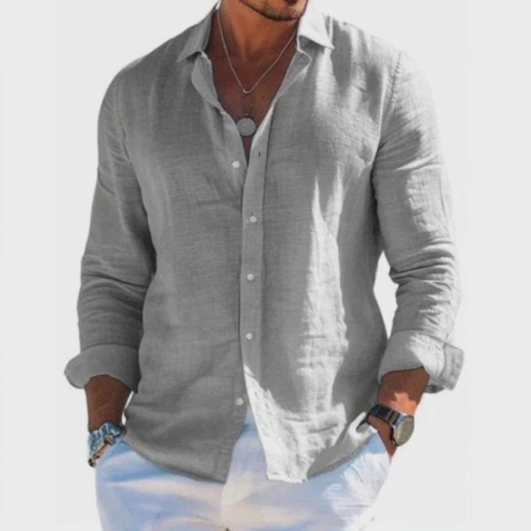 Camisa Portofino | Camisa manga larga de lino