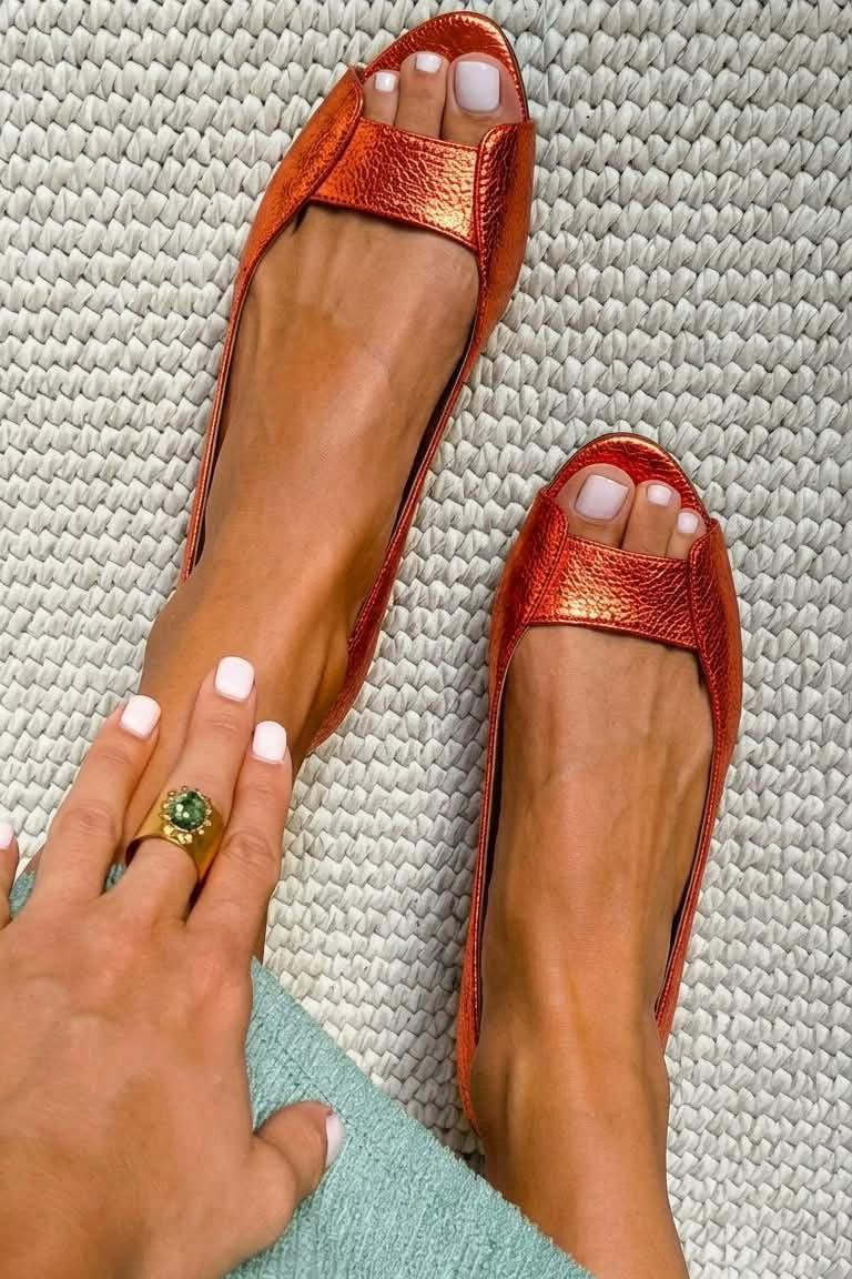 Sandalias Adelina | Dorado Cómodo y Chic