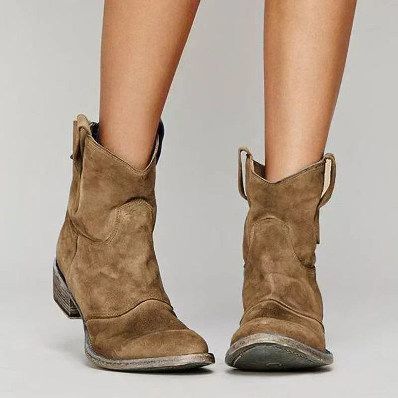 Botines Charlotte | Ante Suave y Estilo Atemporal