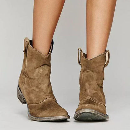 Botines Charlotte | Ante Suave y Estilo Atemporal