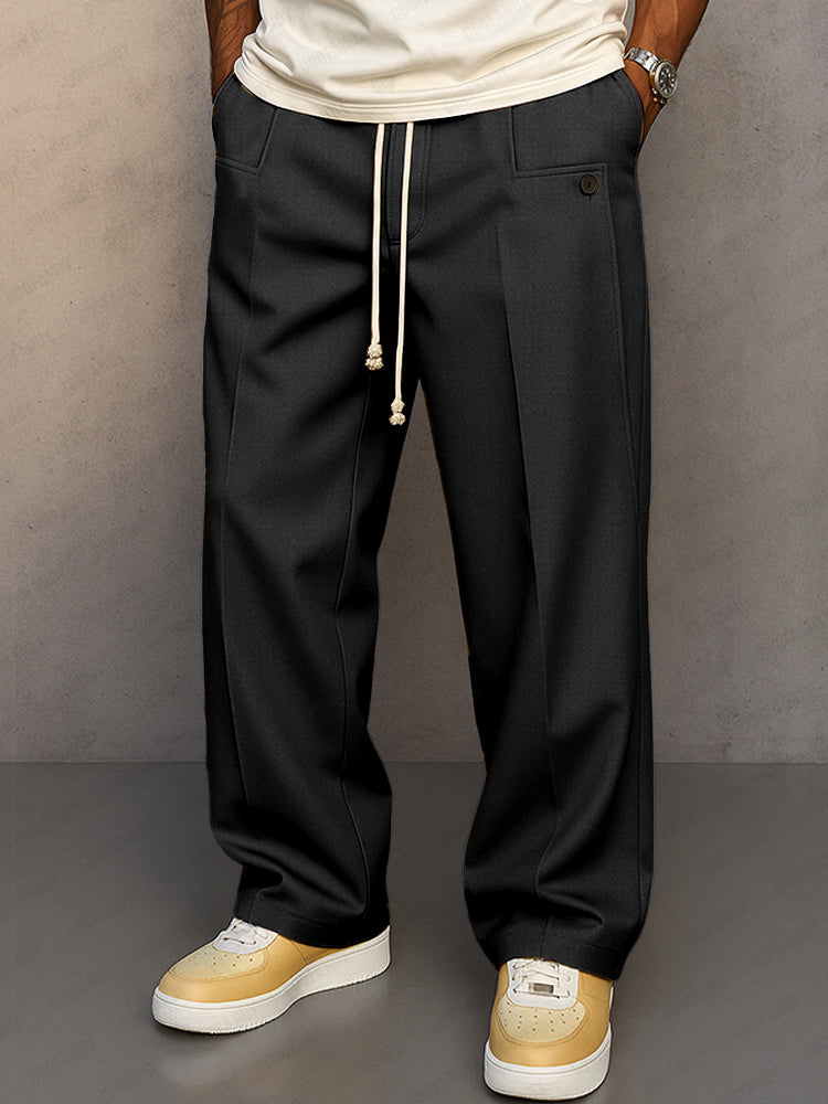 Pantalón Arthur urbano negro para hombre