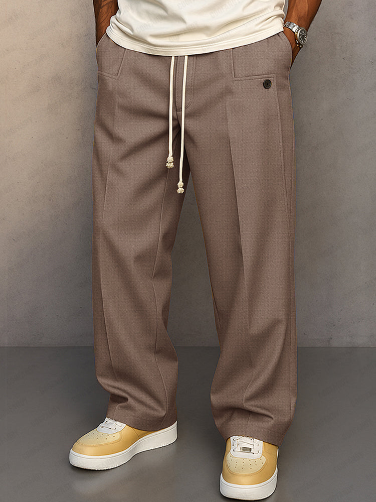 Pantalón Arthur urbano marrón claro para hombre