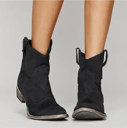 Botines Charlotte | Ante Suave y Estilo Atemporal