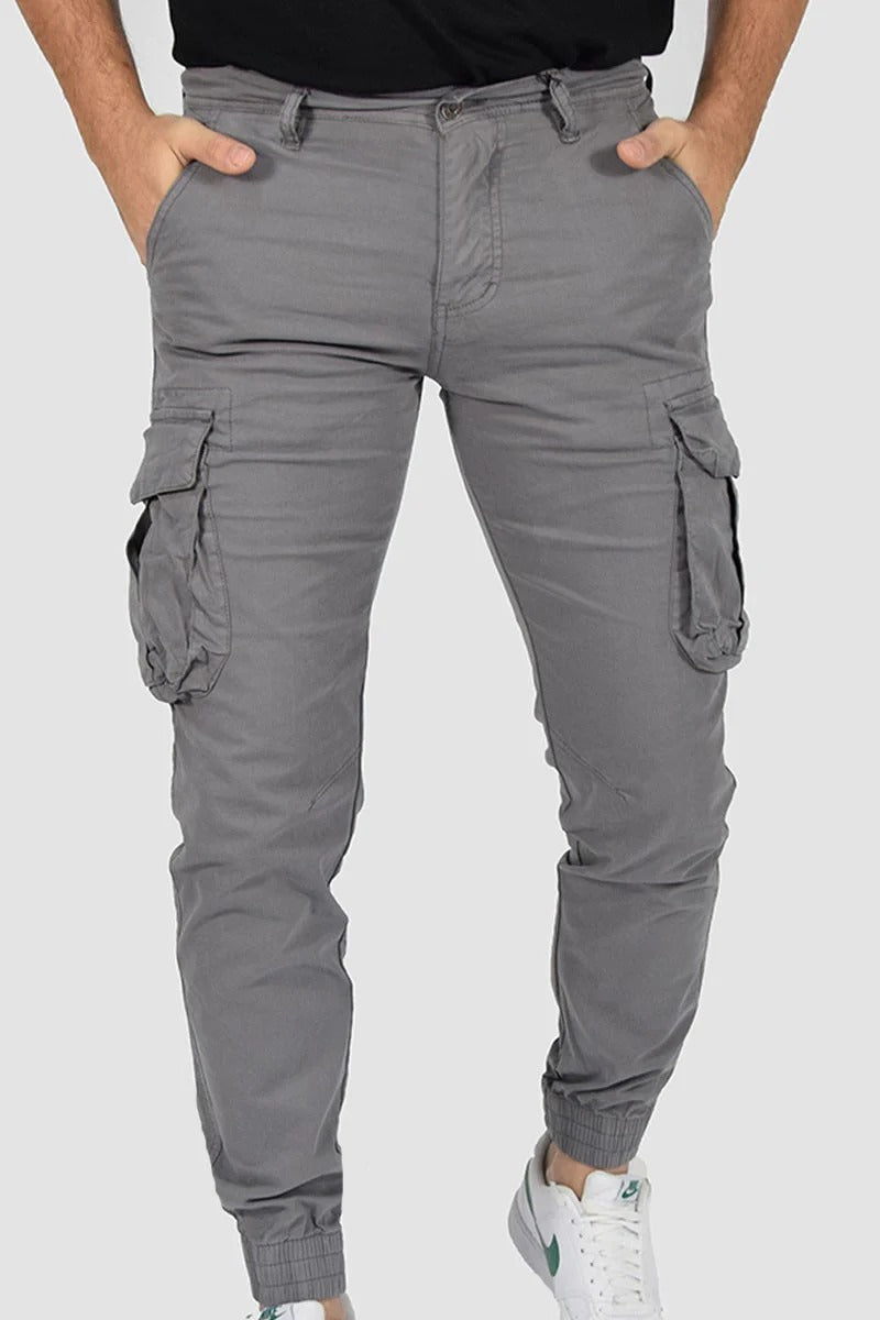 Pantalones con bolsillos y puños