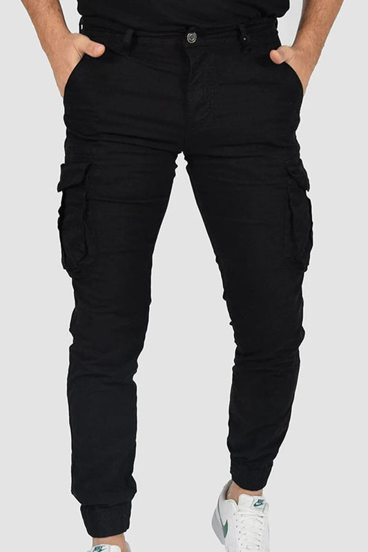 Pantalones con bolsillos y puños