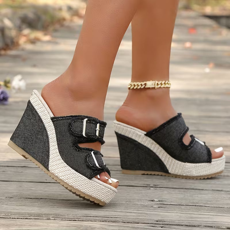 Sandalias de Cuña Positano