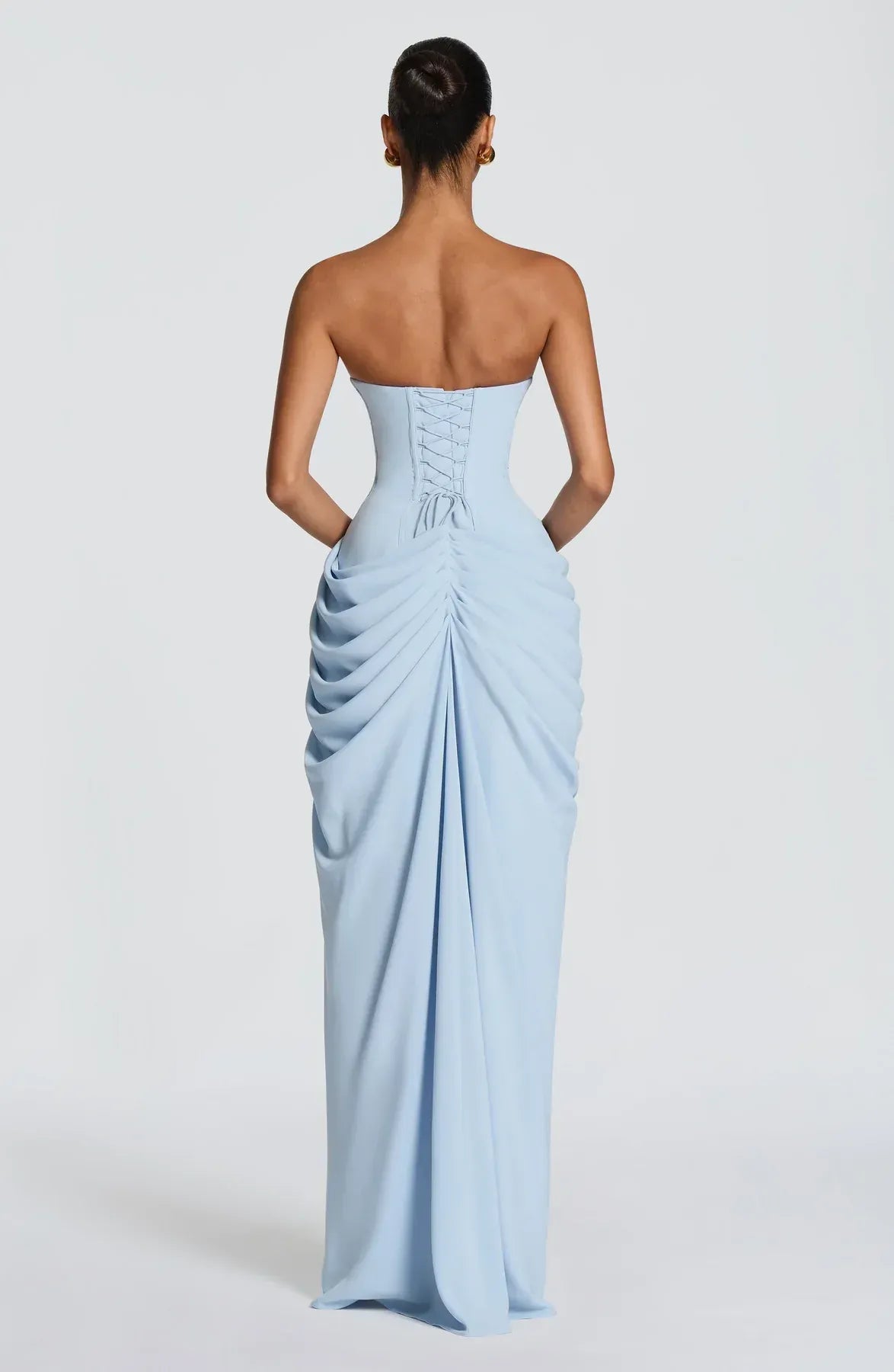 Vestido Largo Amalfi | vestido elegante palabra de honor