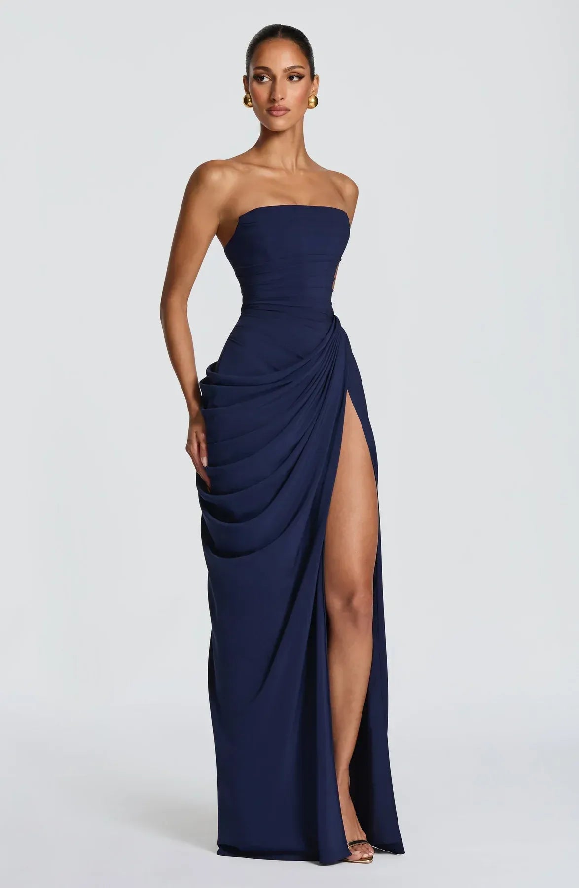 Vestido Largo Amalfi | vestido elegante palabra de honor
