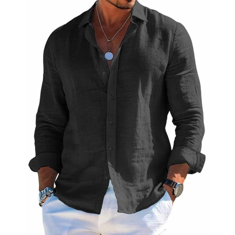 Camisa Portofino | Camisa manga larga de lino