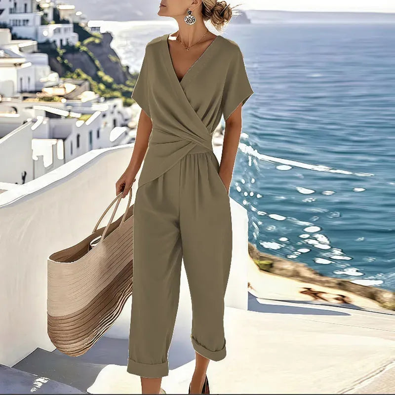 Sienna | Conjunto elegante de dos piezas de verano