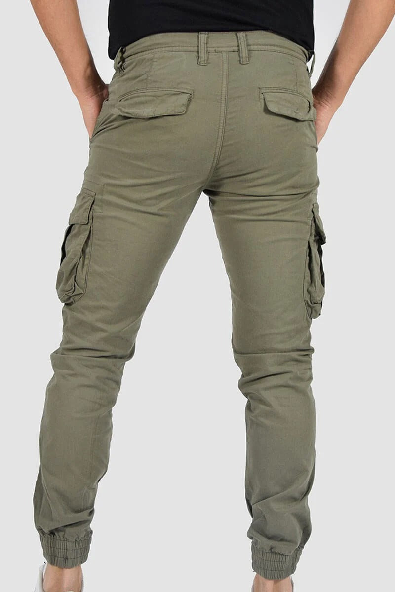 Pantalones con bolsillos y puños