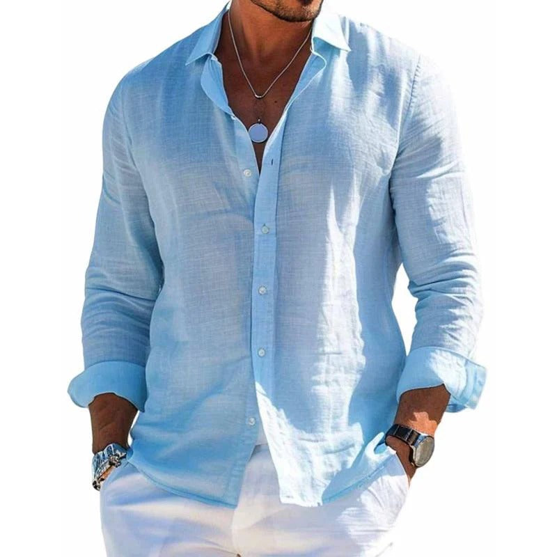 Camisa Portofino | Camisa manga larga de lino