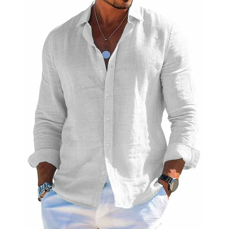 Camisa Portofino | Camisa manga larga de lino