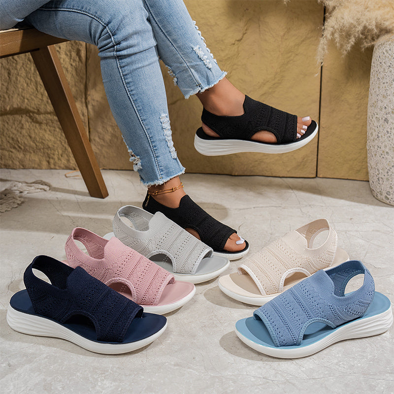Sandalias Anne con Plataforma | Frescura y Altura con Comodidad