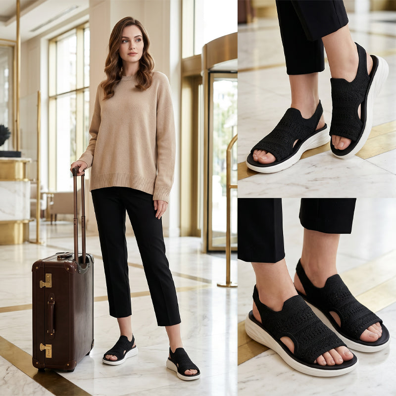Sandalias Anne con Plataforma | Frescura y Altura con Comodidad