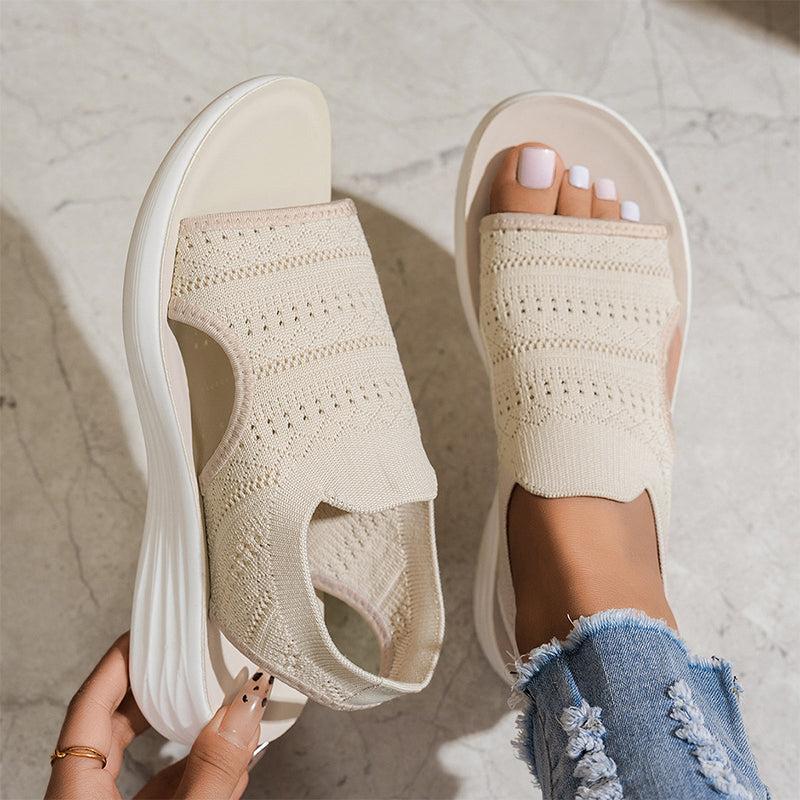 Sandalias Anne con Plataforma | Frescura y Altura con Comodidad