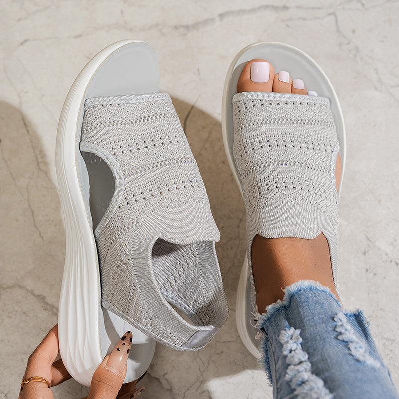 Sandalias Anne con Plataforma | Frescura y Altura con Comodidad