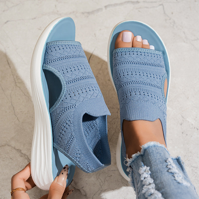 Sandalias Anne con Plataforma | Frescura y Altura con Comodidad