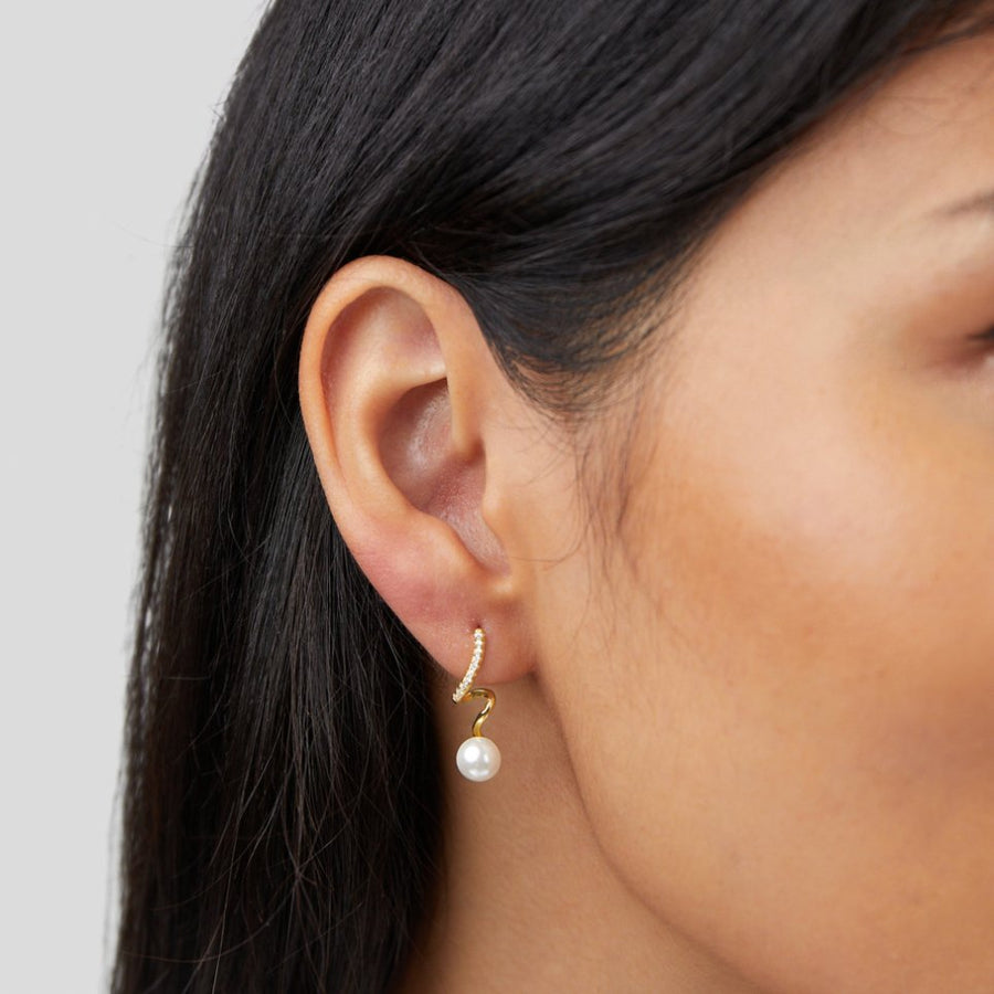 Pendientes Susana acabado dorado