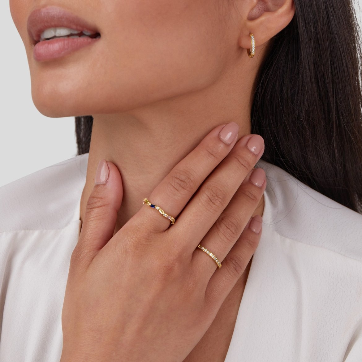 Anillo Ángela en primer plano
