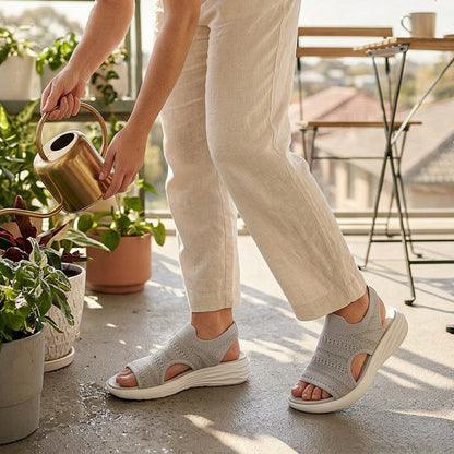 Sandalias Anne con Plataforma | Frescura y Altura con Comodidad
