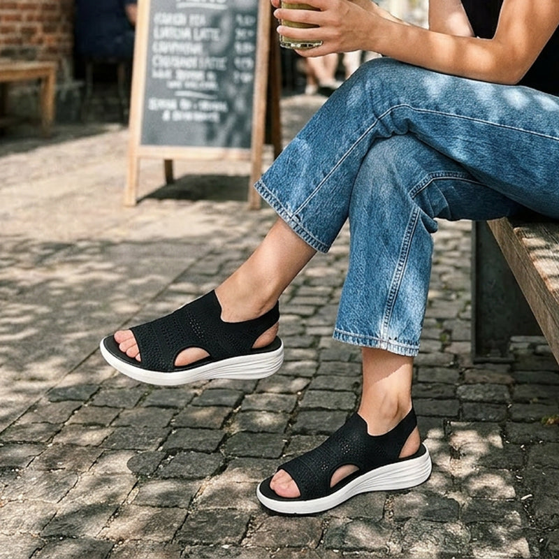Sandalias Anne con Plataforma | Frescura y Altura con Comodidad