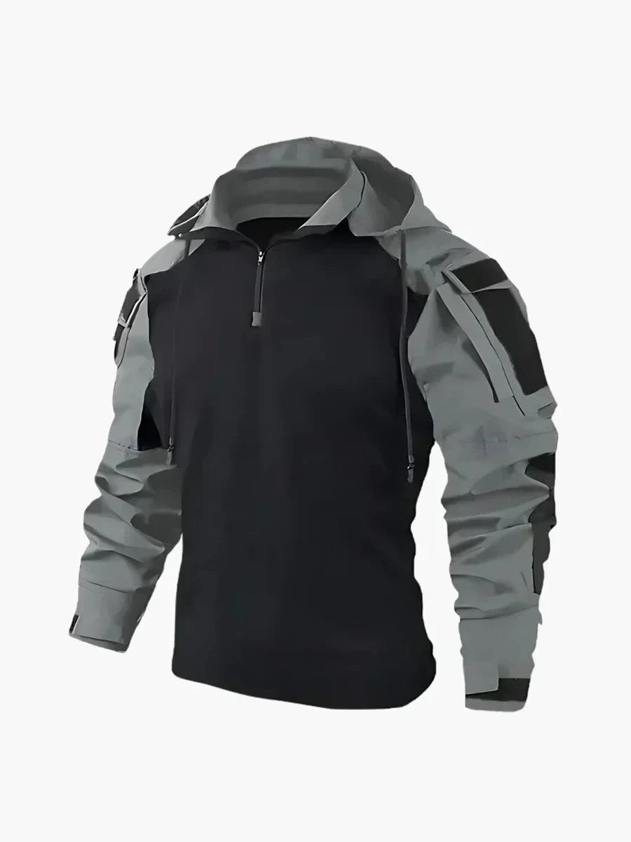 Chaqueta Vidal en gris, vista frontal