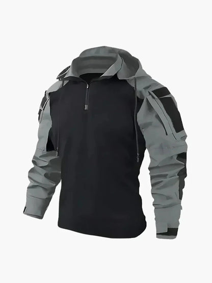 Chaqueta Vidal en gris, vista frontal